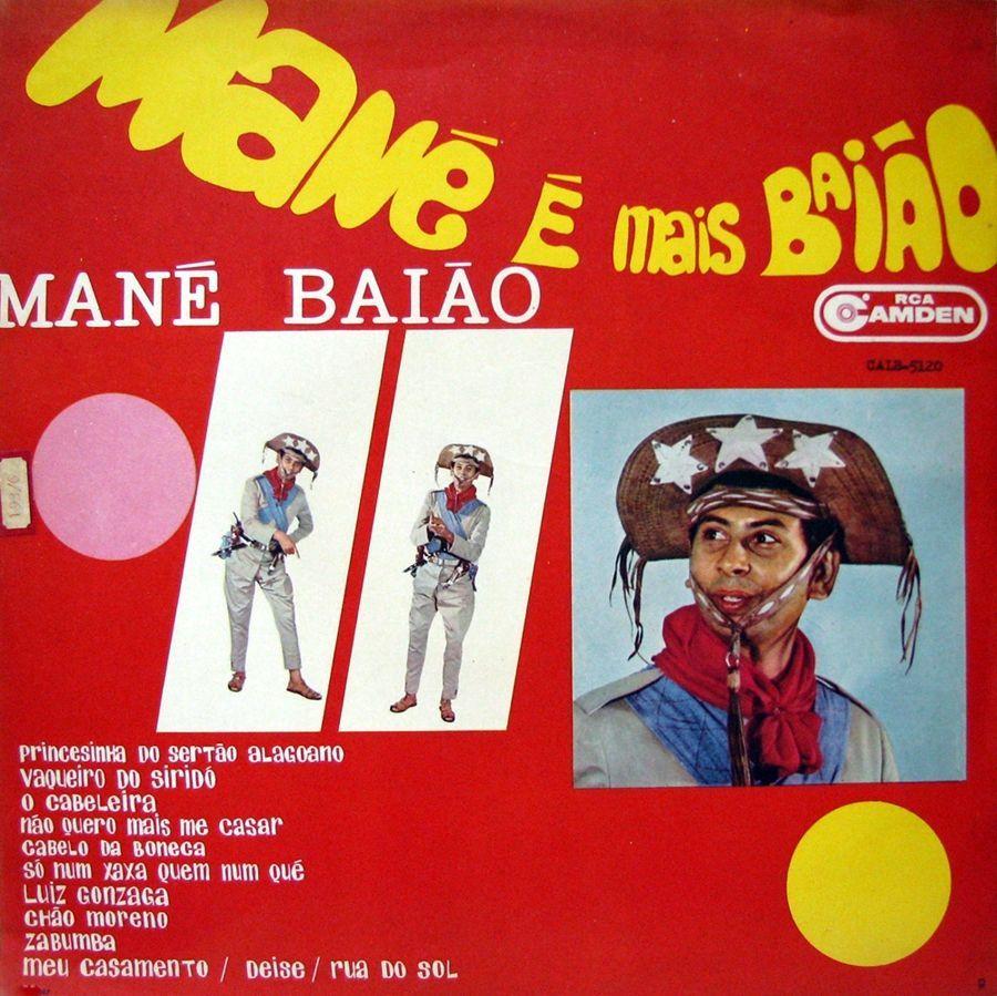 Portada de Álbum "Mané é Mais Baião", de Mané Baião