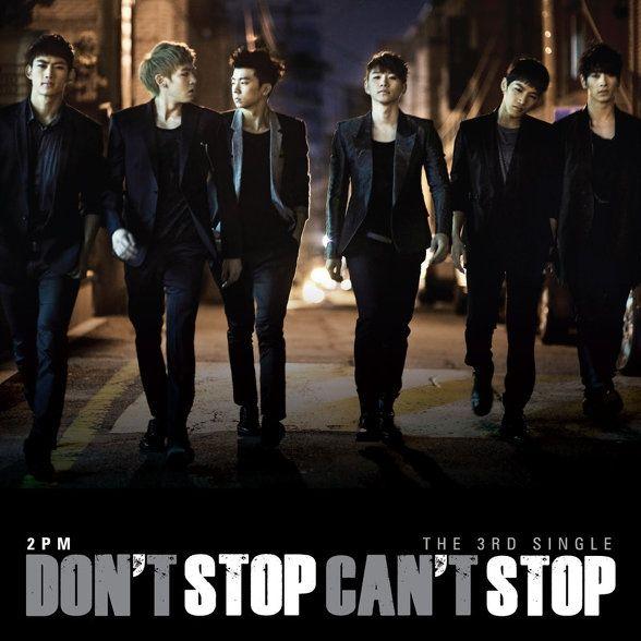 Capa do álbum "Don't Stop Can't Stop", de 2PM