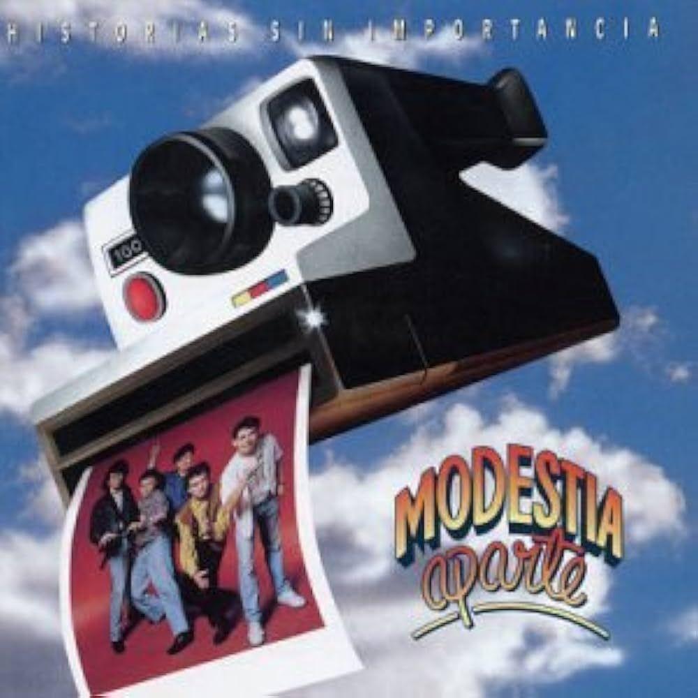 Portada de Álbum " Historias Sin Importancia", de Modestia Aparte