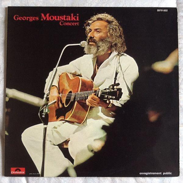 Portada de Álbum "Concert", de Georges Moustaki