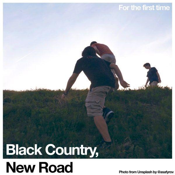 Portada de Sencillo/EP "For the first time", de Black Country New Road