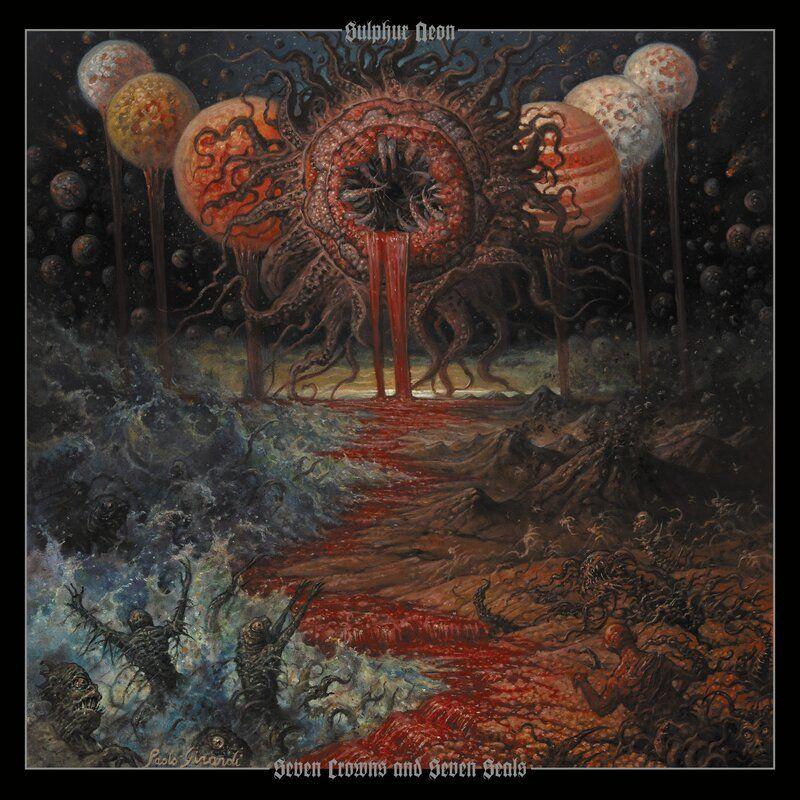 Portada de Álbum "Seven Crowns and Seven Seals", de Sulphur Aeon