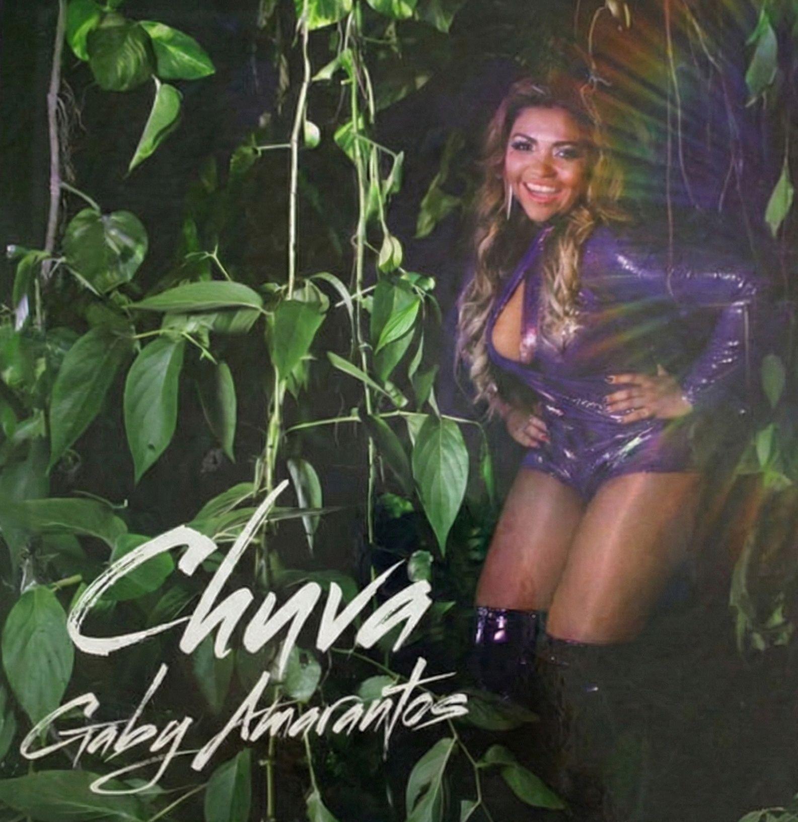 Capa do Single/EP "Chuva", de Gaby Amarantos