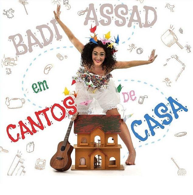 Portada de Álbum "Cantos de Casa ", de Badi Assad