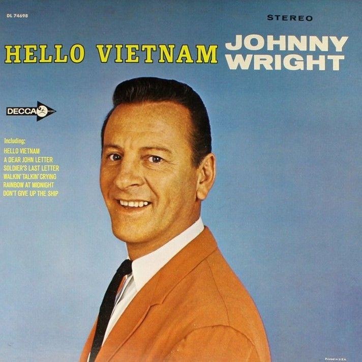Portada de Álbum "Hello Vietnam", de Johnny Wright