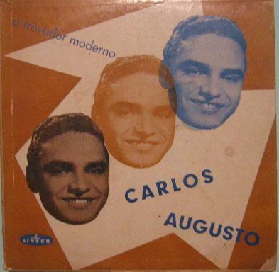Portada de Álbum "Trovador Moderno", de Carlos Augusto