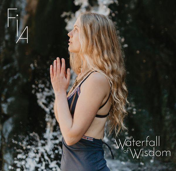 Portada de Álbum "Waterfall Of Wisdom", de Fia Forsström