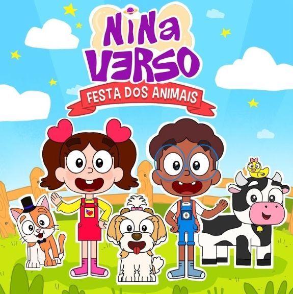Portada de Álbum "Festa Dos Animais", de NinaVerso