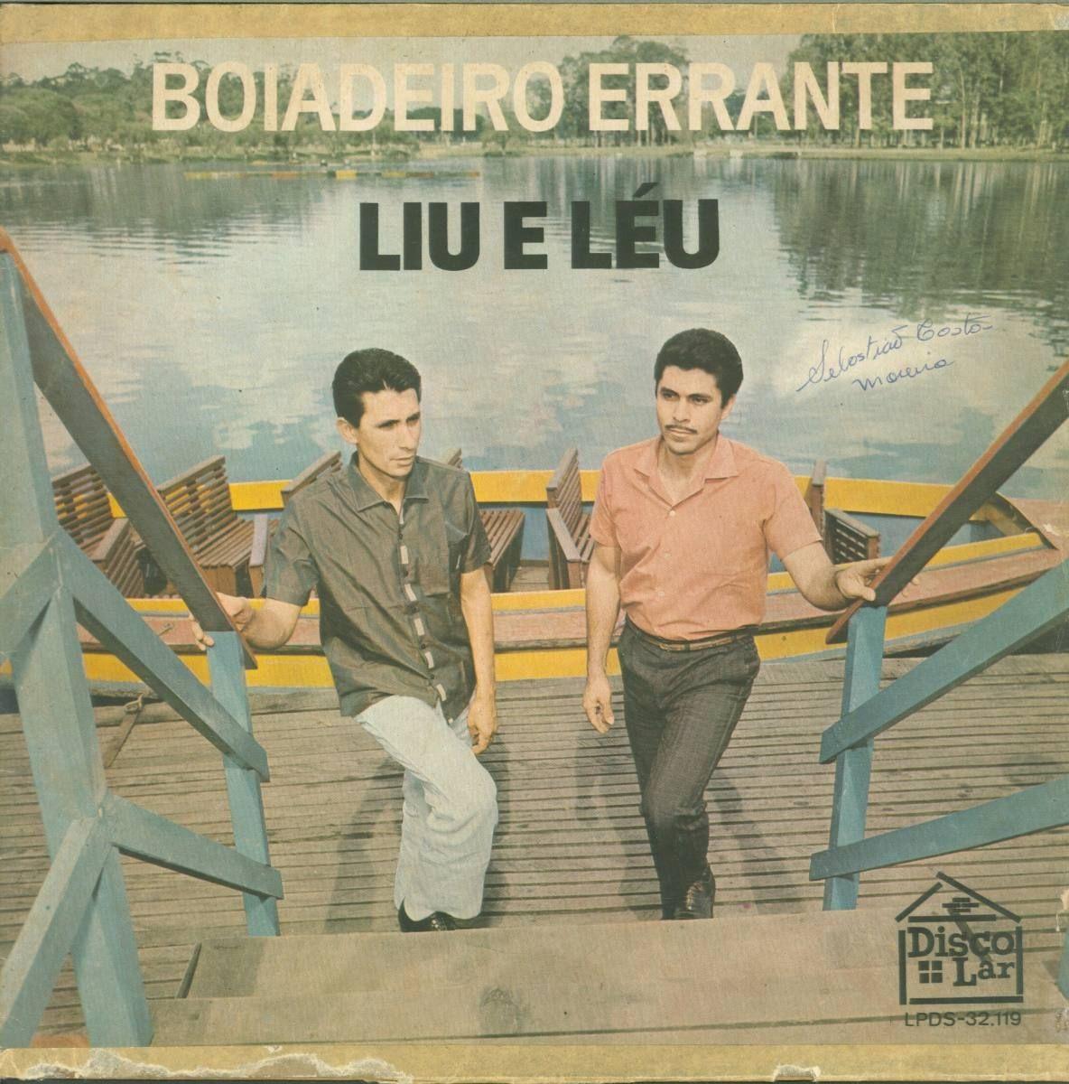 Portada del álbum "Boiadeiro Errante", de Liu e Léu