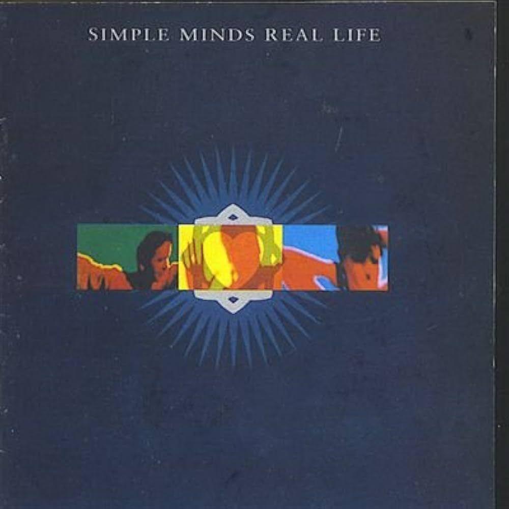 Portada del álbum "Real Life", de Simple Minds