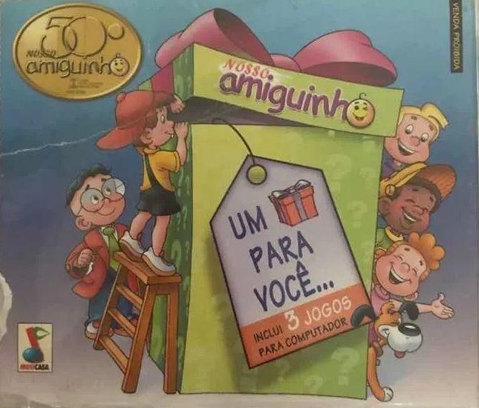 Portada de Álbum "Nosso Amiguinho 50 Anos", de Turma do Nosso Amiguinho