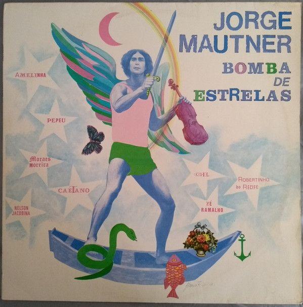 Capa do Álbum "Bomba de Estrelas", de Jorge Mautner