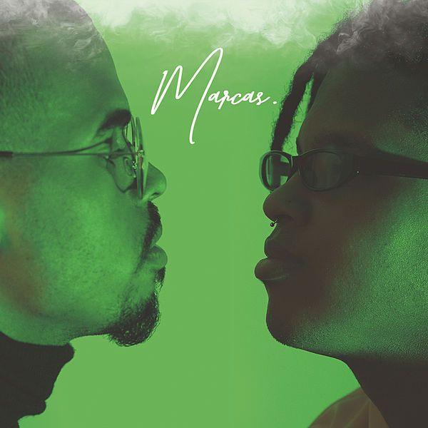 Portada de Sencillo/EP "Marcas", de Lucas e Orelha 