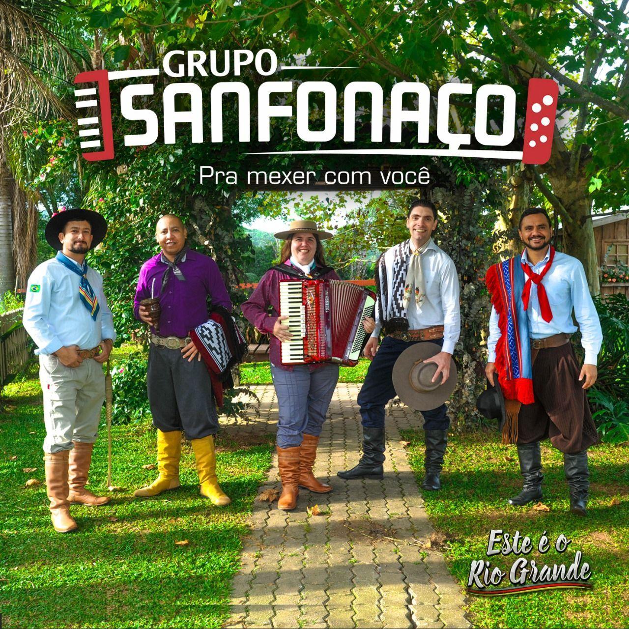 Portada de Álbum "Este É o Rio Grande", de Grupo Sanfonaço