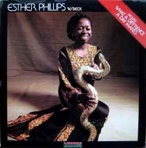 Portada del álbum "What A Diff'rence A Day Makes", de Esther Phillips