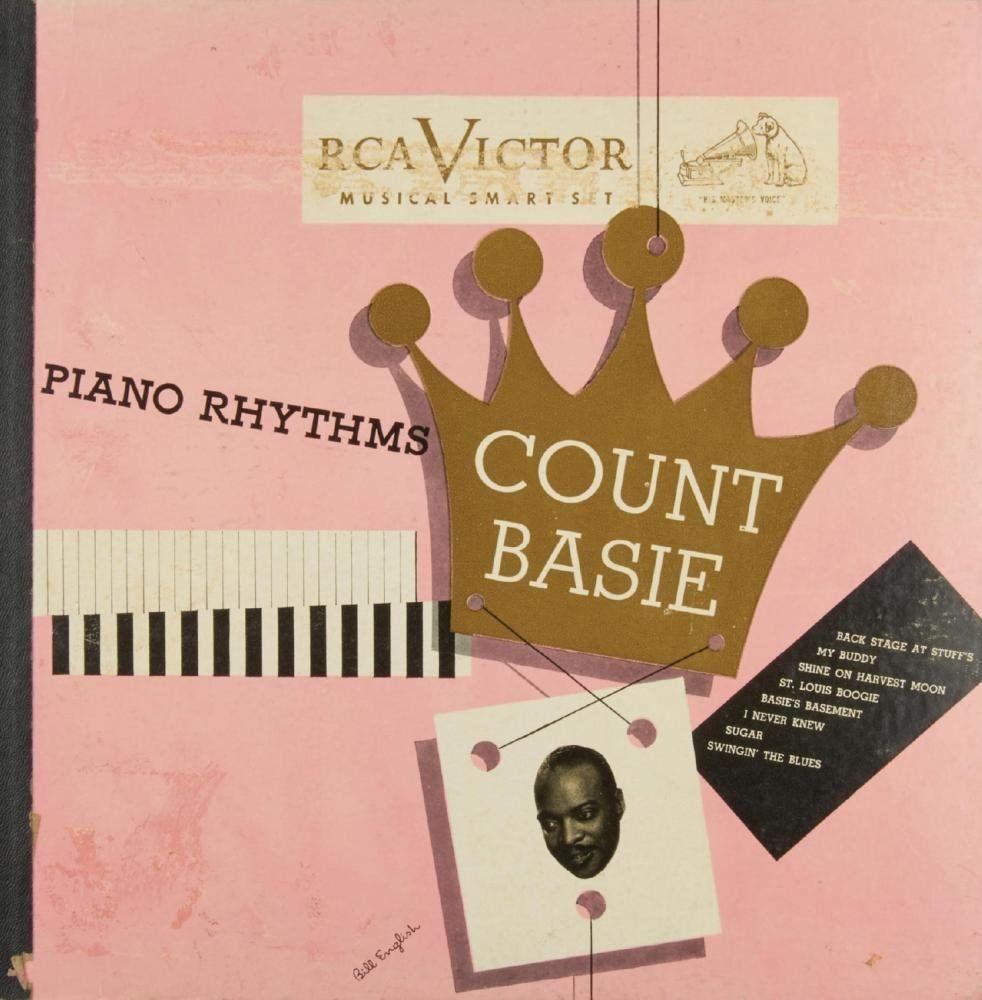 Album cover of "Piano Rhythms" by Count Basie
