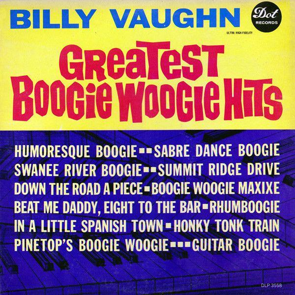 Capa do álbum "Greatest Boogie Woogie Hits", de Billy Vaughn
