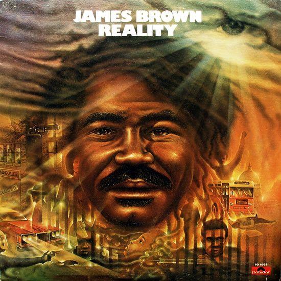 Portada del álbum "Reality", de James Brown