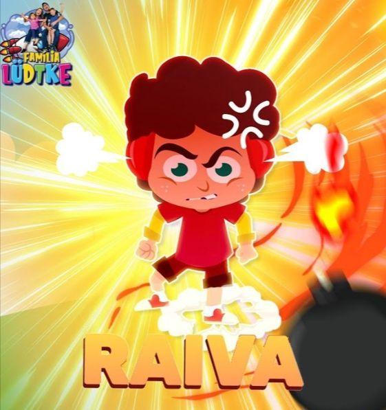 Portada de Sencillo/EP "Raiva", de Família Lüdtke