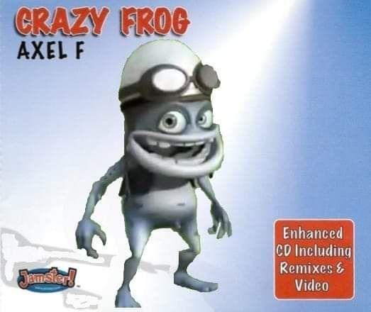 Capa do Single/EP "Axel F Enhanced Cd Including Remixes & Video", de Crazy Frog