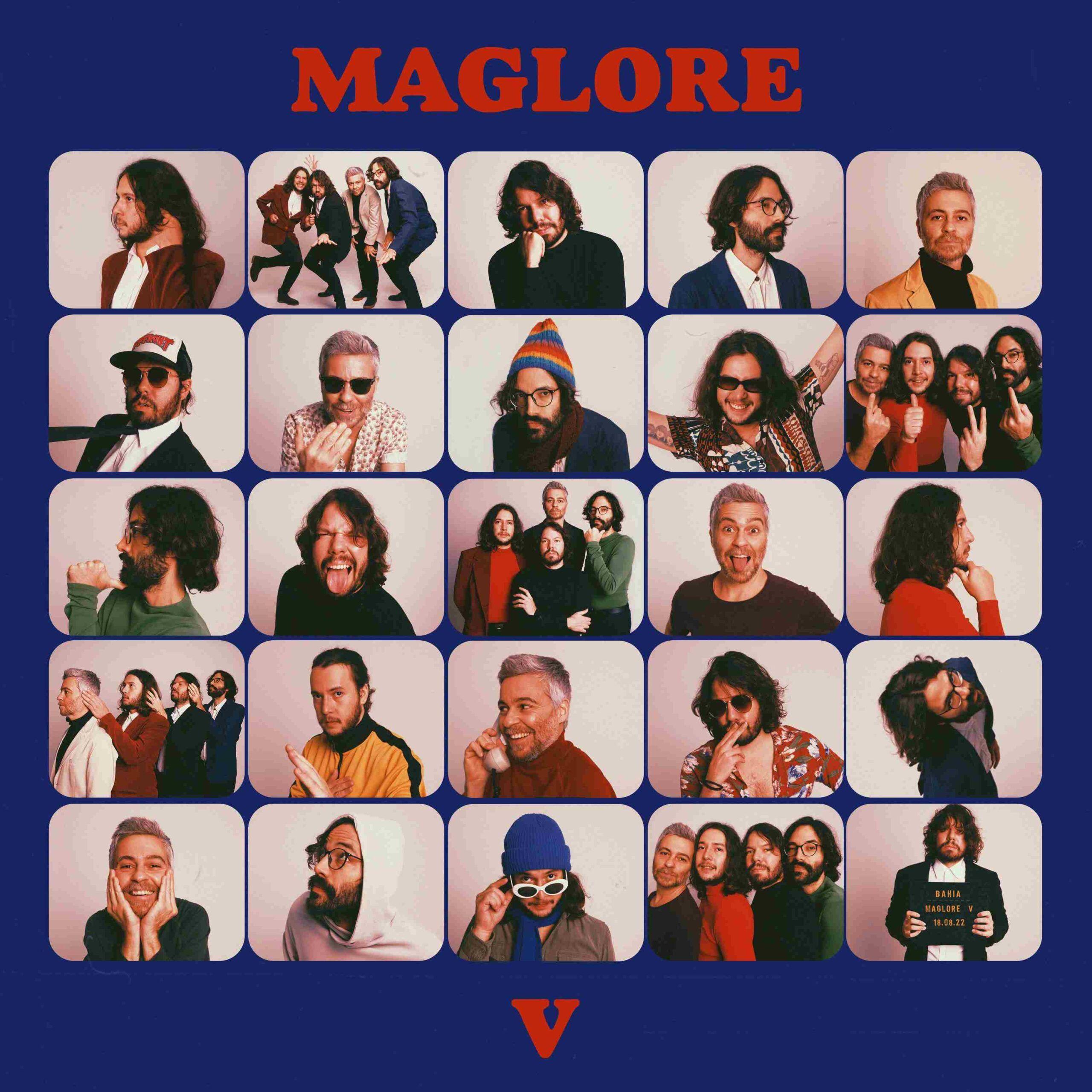 Portada de Álbum "V", de Maglore