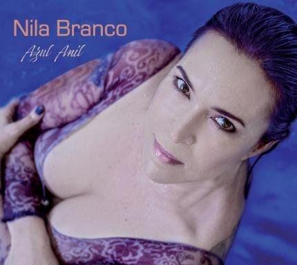 Capa do Álbum "Azul Anil", de Nila Branco