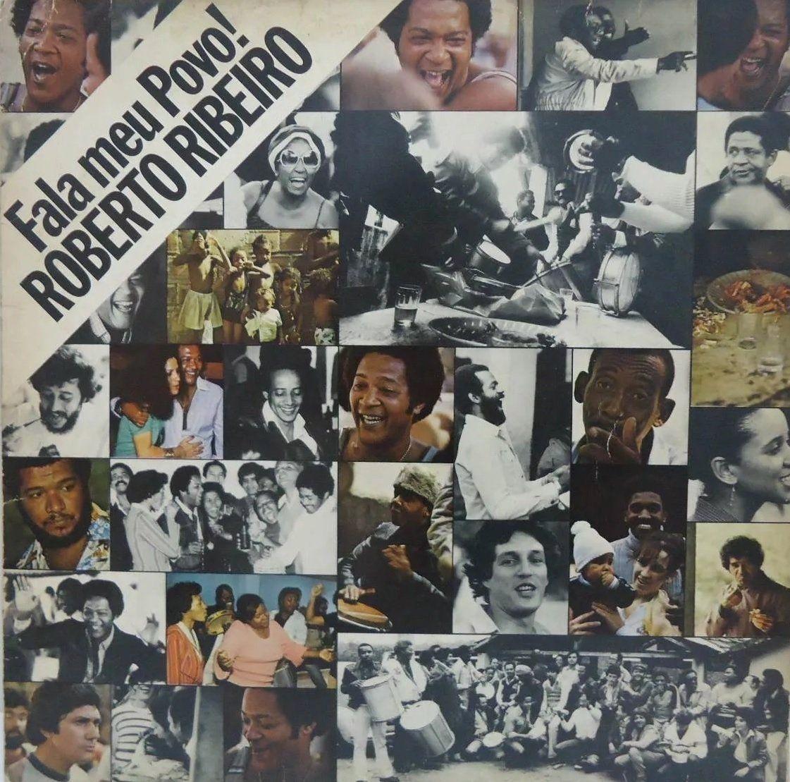 Capa do Álbum "Fala Meu Povo!", de Roberto Ribeiro