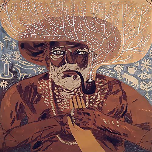 Capa do Álbum "Tambores que Cantam", de Tainá Santos