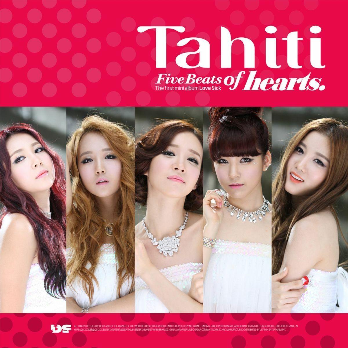 Capa do Single/EP "1st Mini Album: Five Beats Of Hearts", de TAHITI