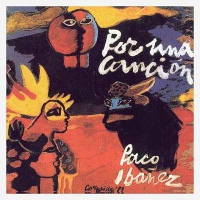 Portada de Álbum "Por Una Canción", de Paco Ibañez