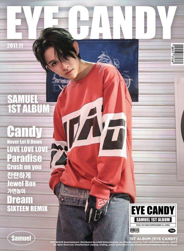 Portada de Álbum "Eye Candy", de Samuel Kim