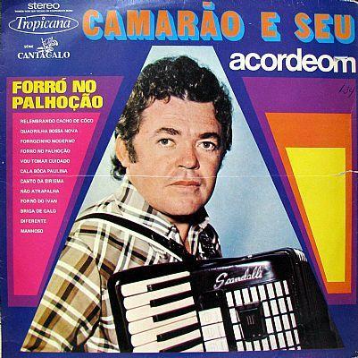 Portada de Álbum "Forró no Palhoção", de Camarão