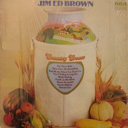Portada de Álbum "Country Cream", de Jim Ed Brown