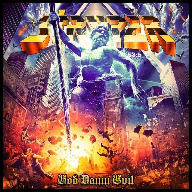 Portada de Álbum "God Damn Evil", de Stryper
