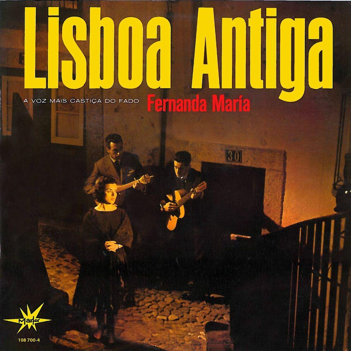 Capa do Álbum "Lisboa Antiga", de Fernanda Maria