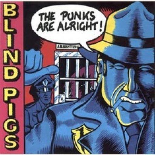 Portada de Álbum "The Punks Are Alright", de Blind Pigs