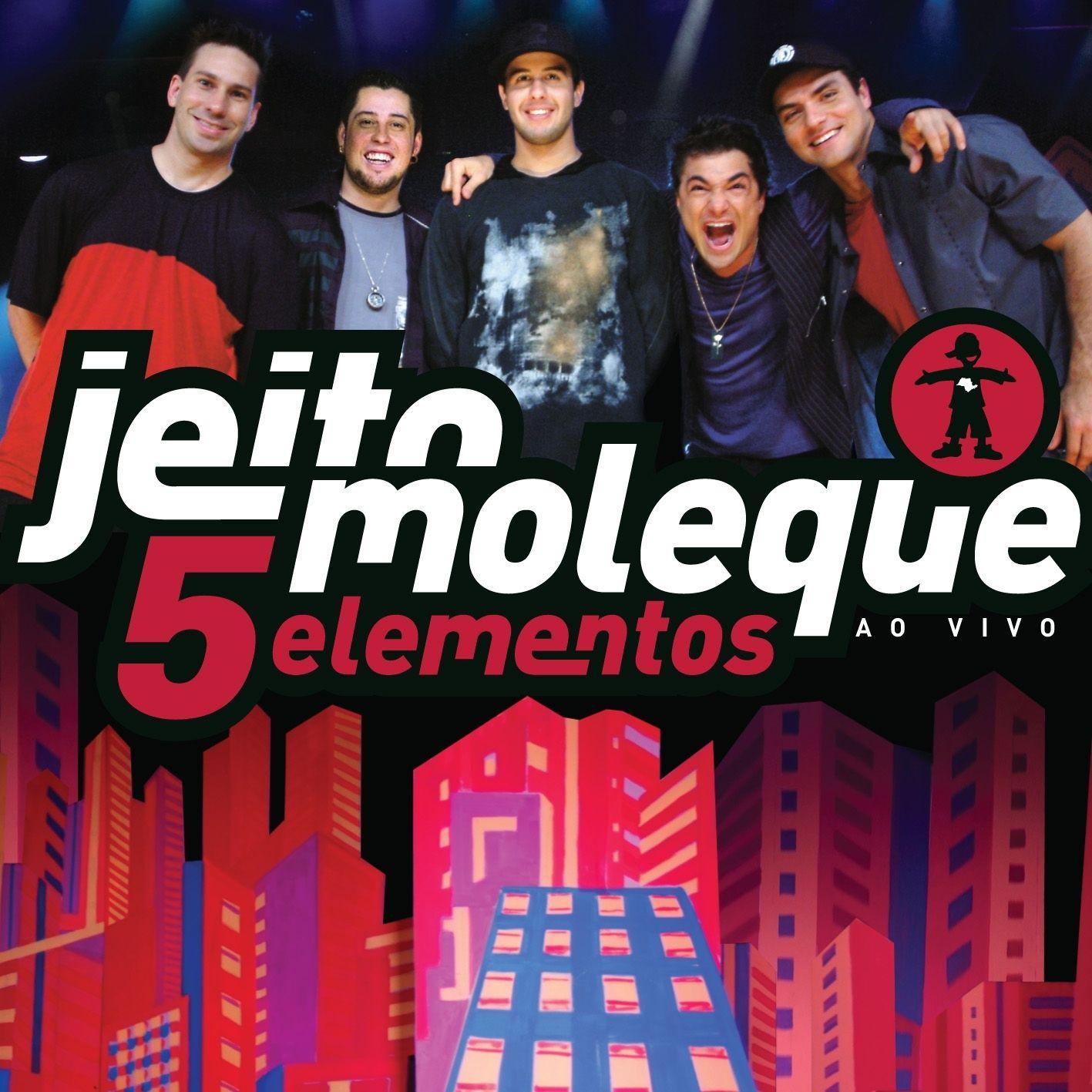 Portada de Álbum "5 Elementos (Ao Vivo)", de Jeito Moleque