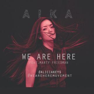 Portada de Sencillo/EP "We Are Here", de Aika Hirahara