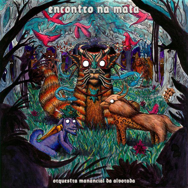 Portada de Sencillo/EP "Encontro Na Mata", de Orquestra Manancial da Alvorada