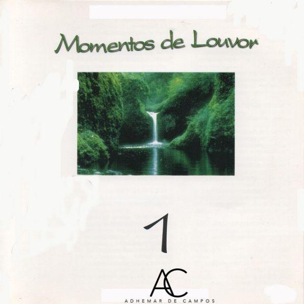 Album cover of "Momentos de Louvor, Vol. 1" by Adhemar de Campos
