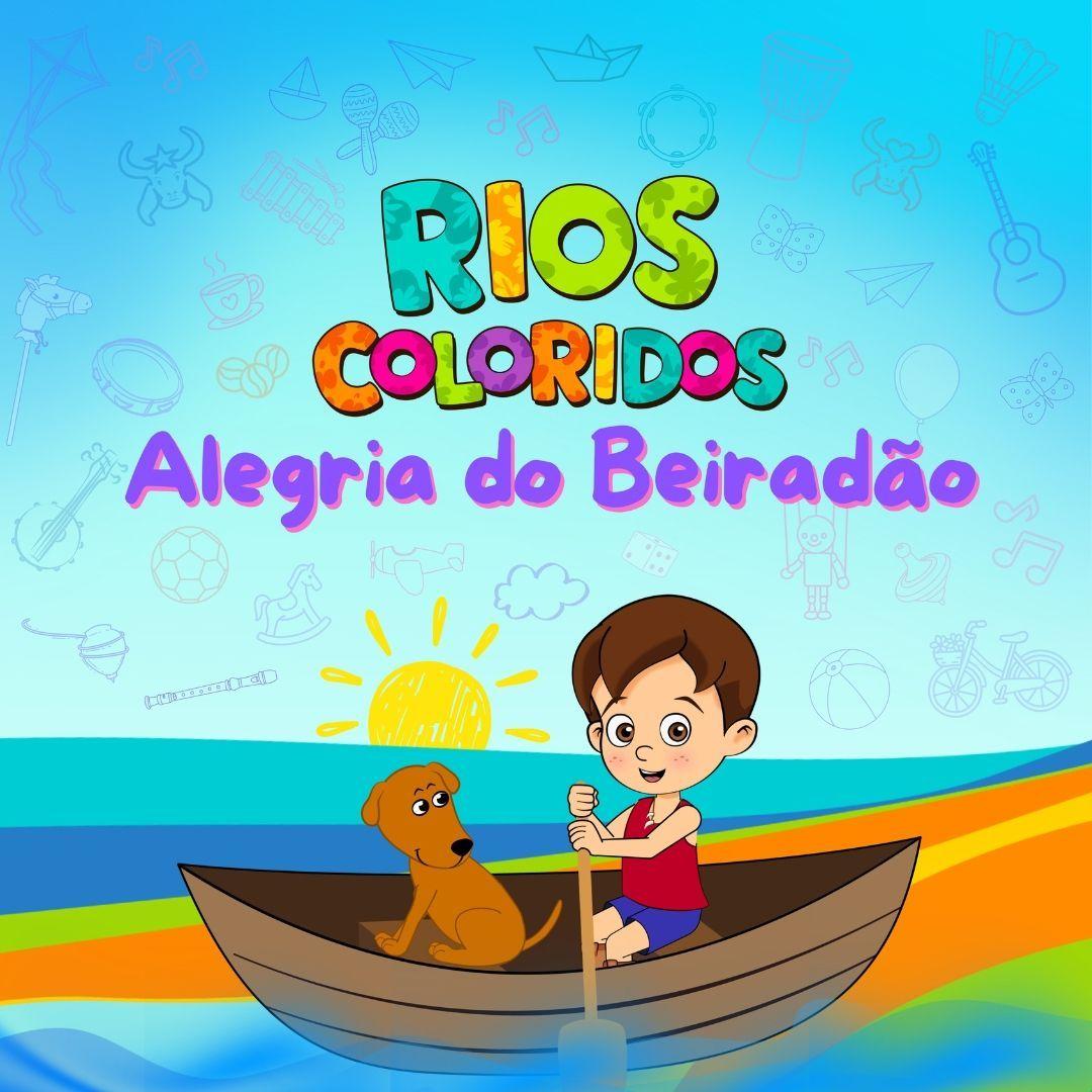 Portada de Álbum "ALEGRIA DO BEIRADÃO", de Rios Coloridos