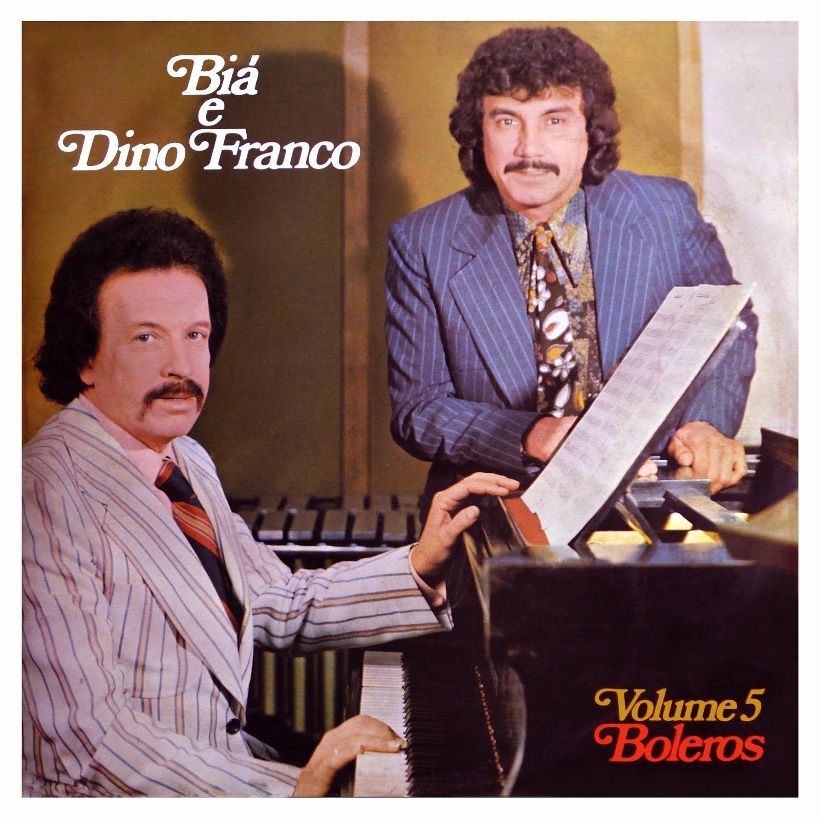 Album cover of "Boleros" by Biá e Dino Franco