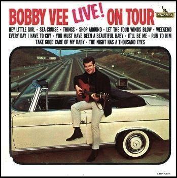 Capa do álbum "Live! On Tour", de Bobby Vee