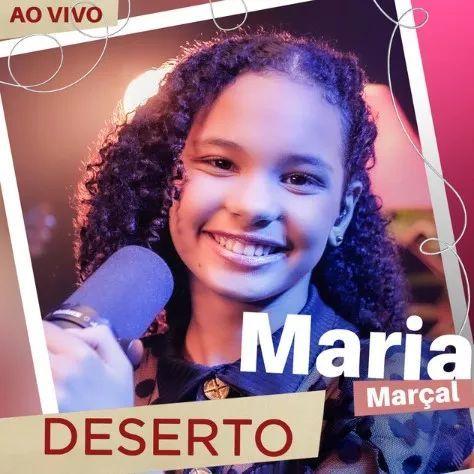 Capa do Single/EP "Deserto (Ao Vivo)", de Maria Marçal
