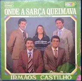Portada de Álbum "Onde A Sarça Queimava", de Irmãos Castilho