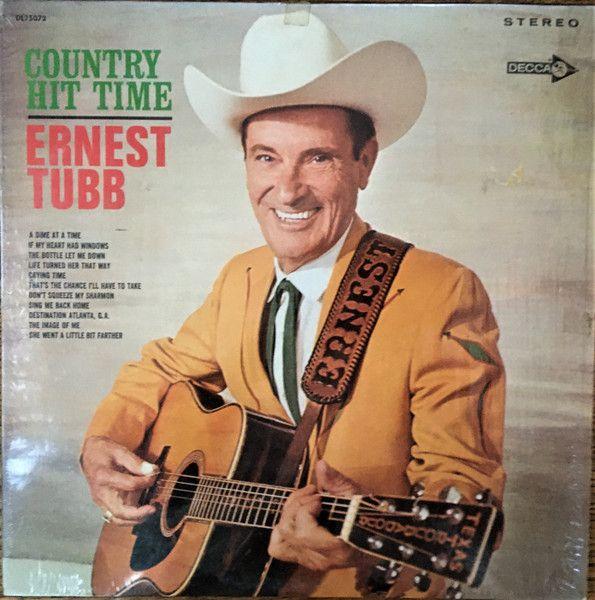 Portada de Álbum "Country Hit Time", de Ernest Tubb