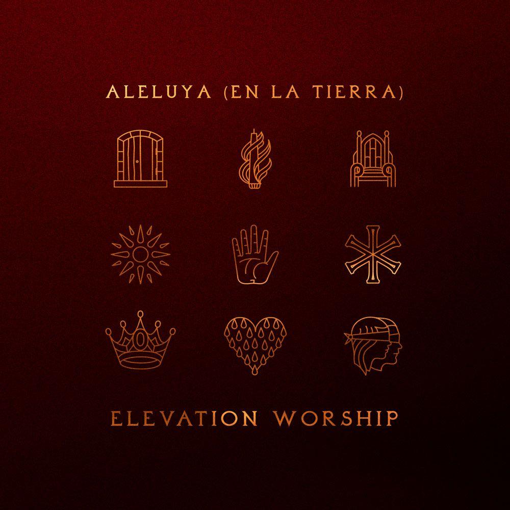 Capa do Álbum "Aleluya (En La Tierra)", de Elevation Worship