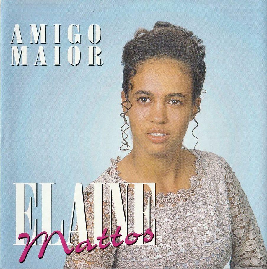 Portada de Álbum "Amigo Maior", de Elaine Mattos