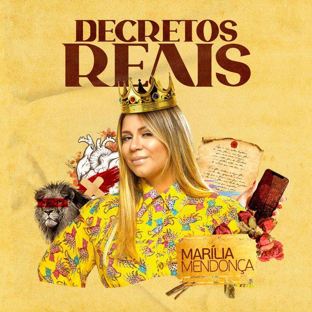 Portada del álbum "Decretos Reais", de Marília Mendonça