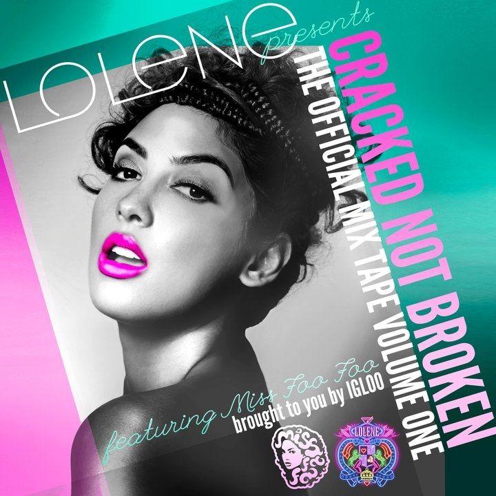 Capa do Álbum "Cracked Not Broken", de Lolene